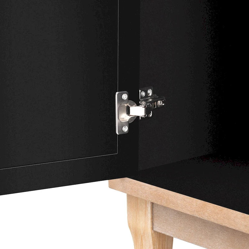 Buffet avec portes vitrées, Buffet 3 portes avec miroir