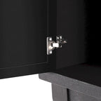 Buffet avec portes vitrées, Buffet 3 portes avec miroir