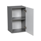 Armoire murale 9 x 24 - Porte simple - Grise - 9 x 24 x 12