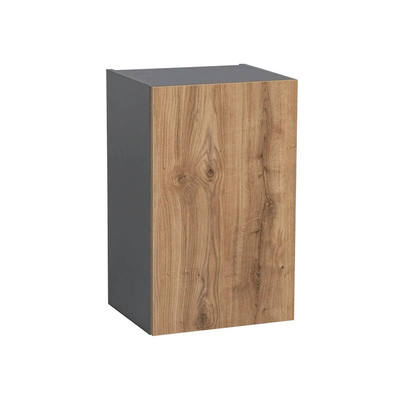 Armoire murale 9 x 24 - Porte simple - Grise - 9 x 24 x 12