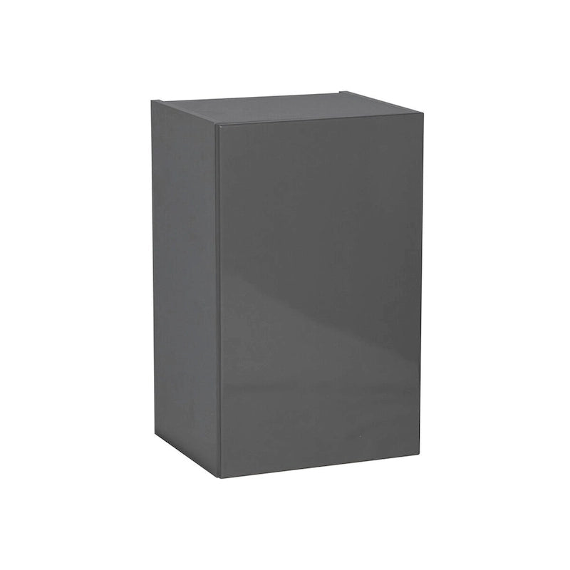 Armoire murale 9 x 24 - Porte simple - Grise - 9 x 24 x 12