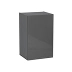 Armoire murale 9 x 24 - Porte simple - Grise - 9 x 24 x 12