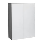 Armoire murale 24 x 42 - Deux portes - Grise - 24 x 42 x 12