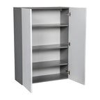 Armoire murale 24 x 42 - Deux portes - Grise - 24 x 42 x 12