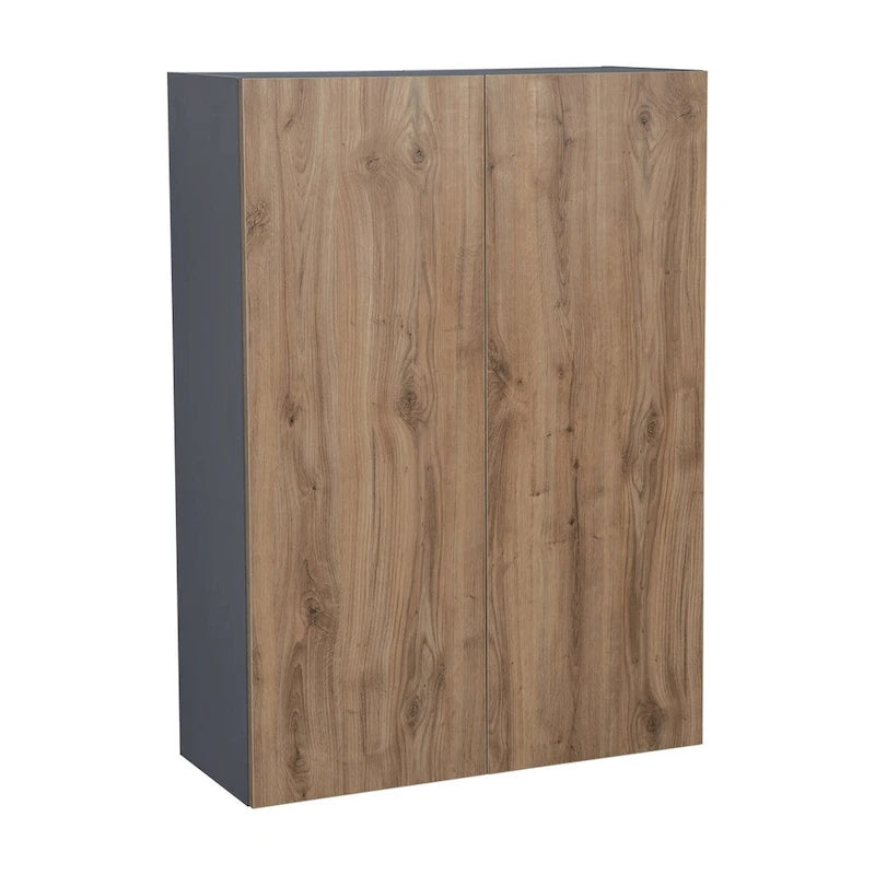 Armoire murale 24 x 42 - Deux portes - Grise - 24 x 42 x 12
