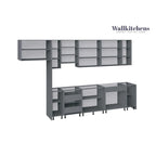 Cuisine Collection Intemporelle Teck Naturel Meuble Bas 3,96 m de large - 157x24
