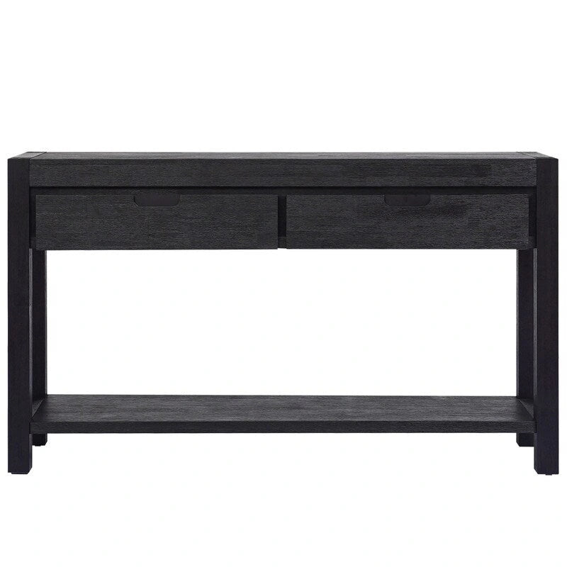 Console de 55,1 po avec 2 tiroirs et 1 tablette - S.O.