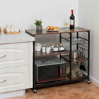 Étagère de rangement de cuisine industrielle roulante pour boulangers