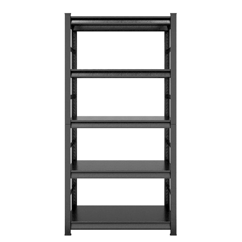 Étagères de rangement à 5 niveaux, étagère métallique robuste, unités de rangement et étagères réglables, étagère de garage de cuisine