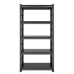 Étagères de rangement à 5 niveaux, étagère métallique robuste, unités de rangement et étagères réglables, étagère de garage de cuisine