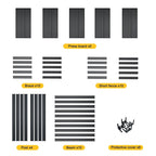 Étagères de rangement à 5 niveaux, étagère métallique robuste, unités de rangement et étagères réglables, étagère de garage de cuisine