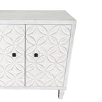 Meuble d'appoint 4 portes en bois buffet de salle à manger - S.O.