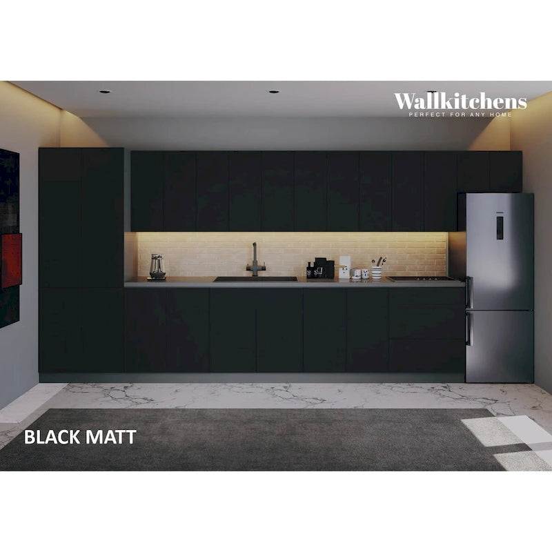 WEP1224-BLK Panneau d'extrémité mural - 12x24