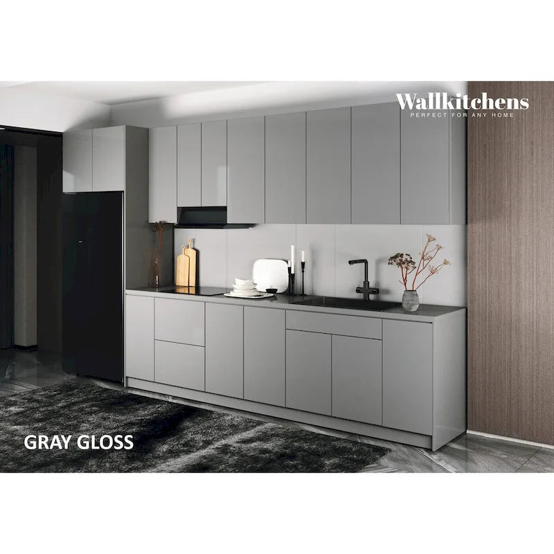 WEP1224-BLK Panneau d'extrémité mural - 12x24