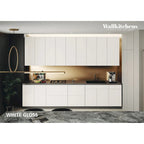 WEP1224-BLK Panneau d'extrémité mural - 12x24