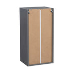 Élément mural 21 x 30 - Porte simple - Gris - 21 x 30 x 12