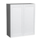 Meuble haut de 33 x 36 po - Double porte - Gris - 33 x 36 x 12 po