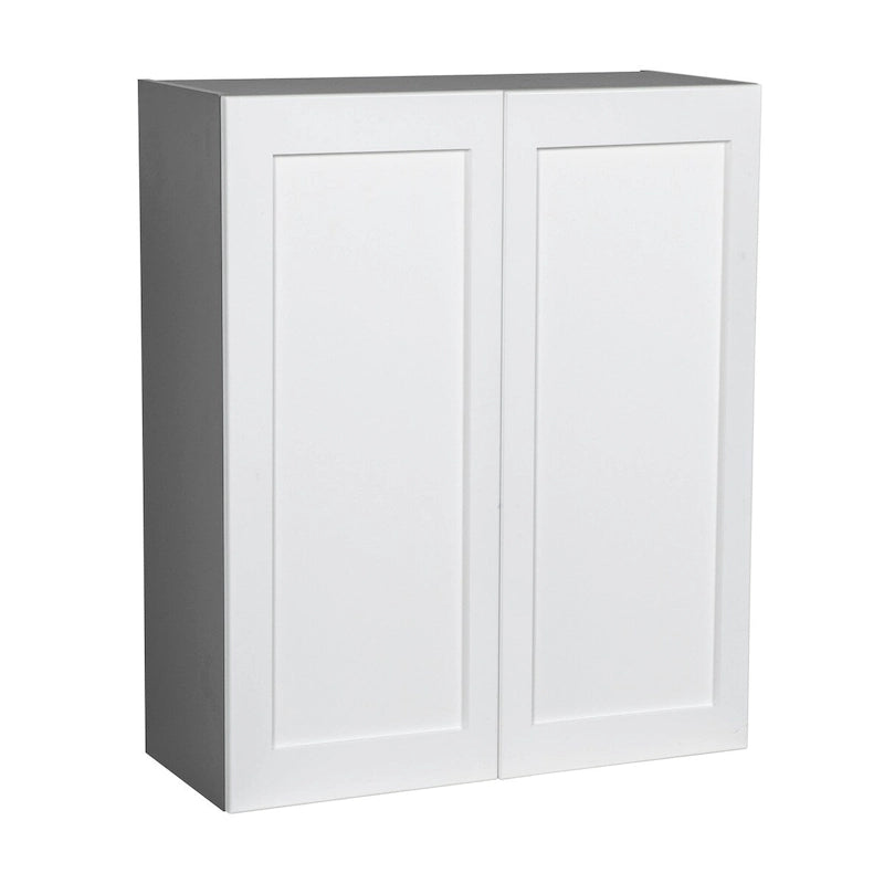 Meuble haut de 33 x 36 po - Double porte - Gris - 33 x 36 x 12 po
