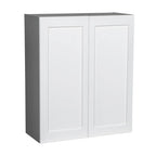 Meuble haut de 33 x 36 po - Double porte - Gris - 33 x 36 x 12 po