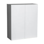 Meuble haut de 33 x 36 po - Double porte - Gris - 33 x 36 x 12 po