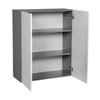 Meuble haut de 33 x 36 po - Double porte - Gris - 33 x 36 x 12 po
