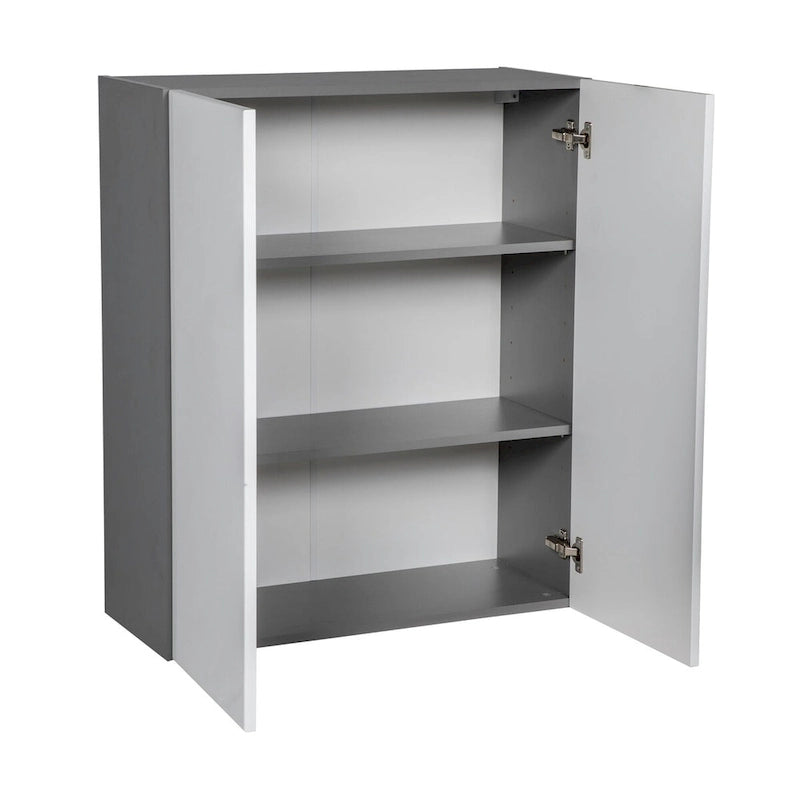 Meuble haut de 33 x 36 po - Double porte - Gris - 33 x 36 x 12 po