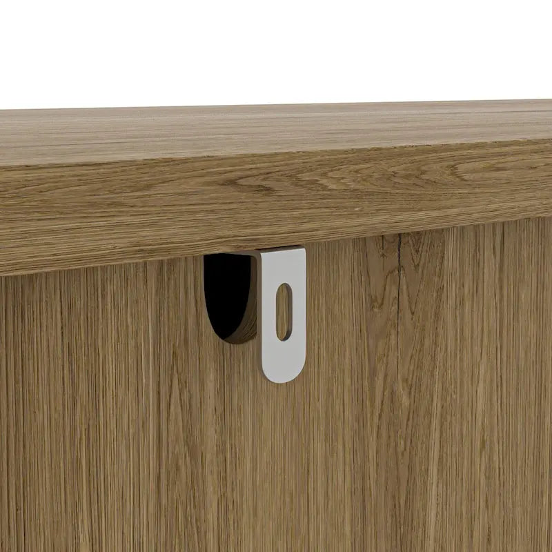 Armoire de Rangement Haute 67" pour Cuisine, Buffet Autoportant, Meuble Bar pour Alcool, Meuble de Rangement Autonome