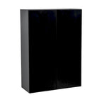 Meuble Haut 27 x 42 - Double Porte - Gris - 27 x 42 x 12