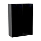 Meuble Haut 27 x 42 - Double Porte - Gris - 27 x 42 x 12
