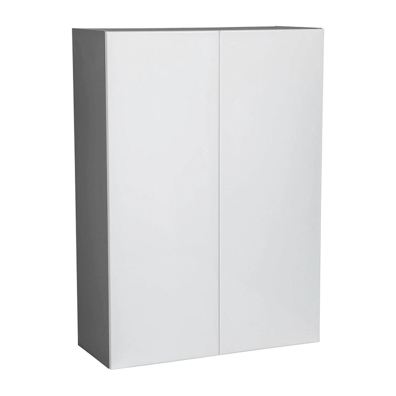 Meuble Haut 27 x 42 - Double Porte - Gris - 27 x 42 x 12