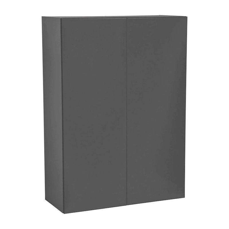 Meuble Haut 27 x 42 - Double Porte - Gris - 27 x 42 x 12