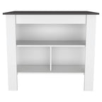 Ensemble de cuisine 2 pièces FM Furniture Nashville, îlot de cuisine Brooklyn et armoire de rangement Sheffield