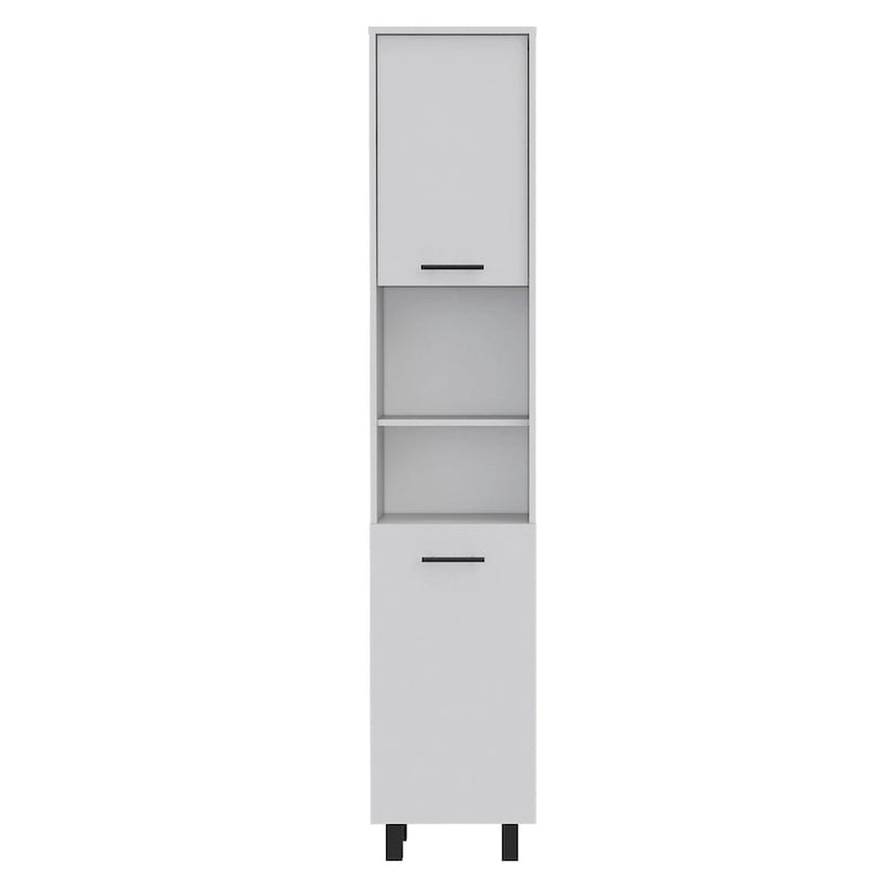 Ensemble de cuisine 2 pièces FM Furniture Nashville, îlot de cuisine Brooklyn et armoire de rangement Sheffield
