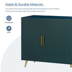 Meuble TV en bois avec armoire de rangement et étagères réglables