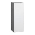 Meuble haut mural 12 x 42 – Porte simple – Gris – 12 x 42 x 12