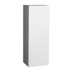 Meuble haut mural 12 x 42 – Porte simple – Gris – 12 x 42 x 12