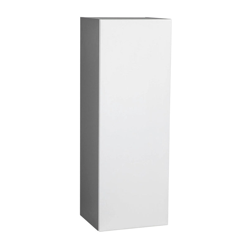 Meuble haut mural 12 x 42 – Porte simple – Gris – 12 x 42 x 12