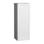 Meuble haut mural 12 x 42 – Porte simple – Gris – 12 x 42 x 12
