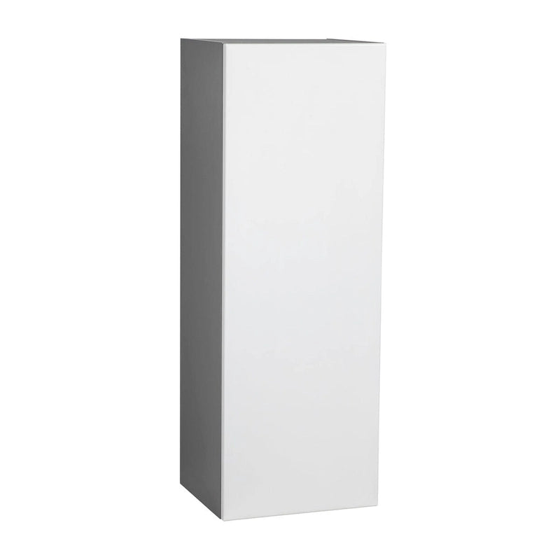 Meuble haut mural 12 x 42 – Porte simple – Gris – 12 x 42 x 12