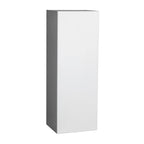 Meuble haut mural 12 x 42 – Porte simple – Gris – 12 x 42 x 12