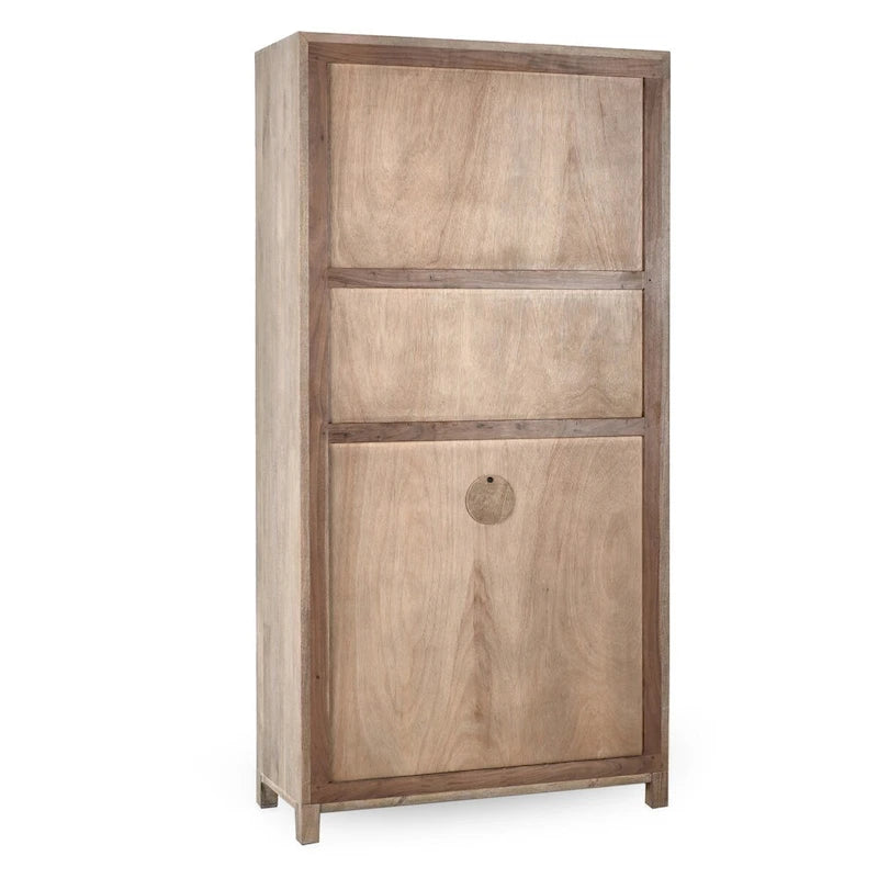 Meuble d'appoint Classic Home Jensen avec 2 portes et 1 tiroir
