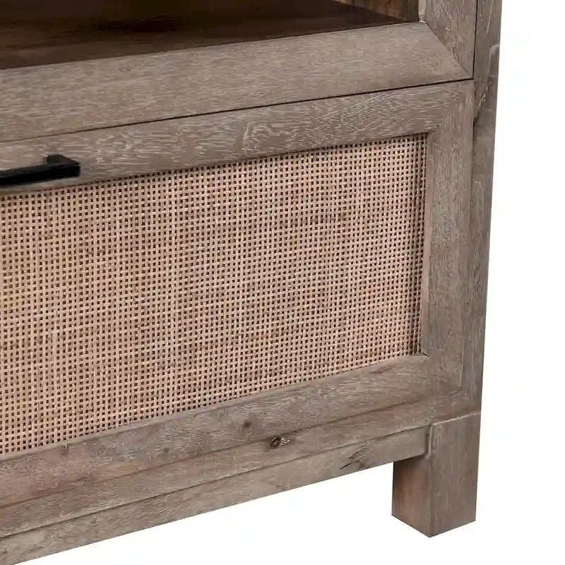 Meuble d'appoint Classic Home Jensen avec 2 portes et 1 tiroir