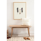 Banc en bois Kate and Laurel McCutcheon