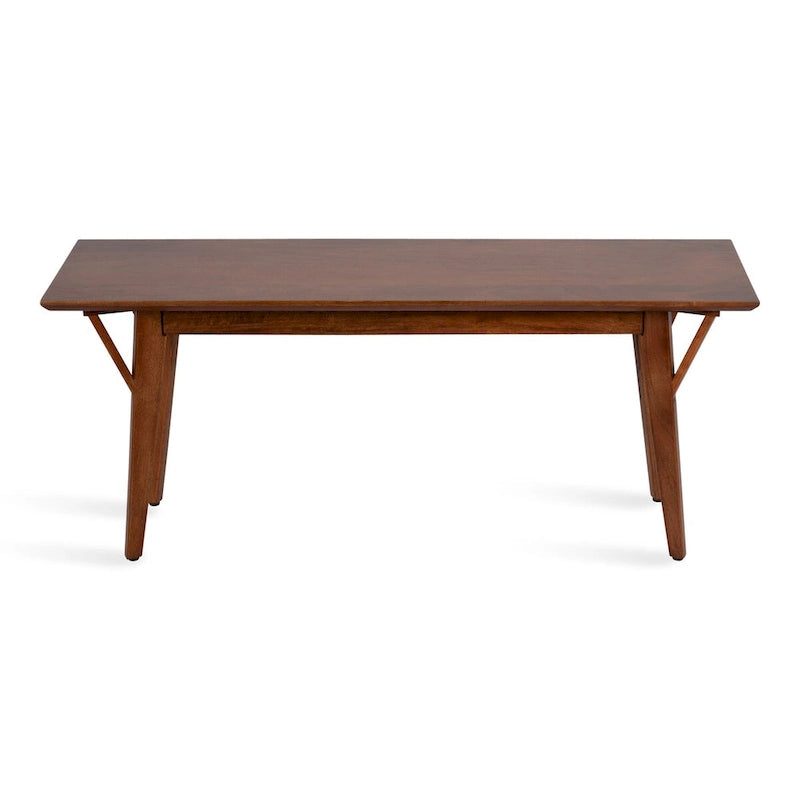 Banc en bois Kate and Laurel McCutcheon