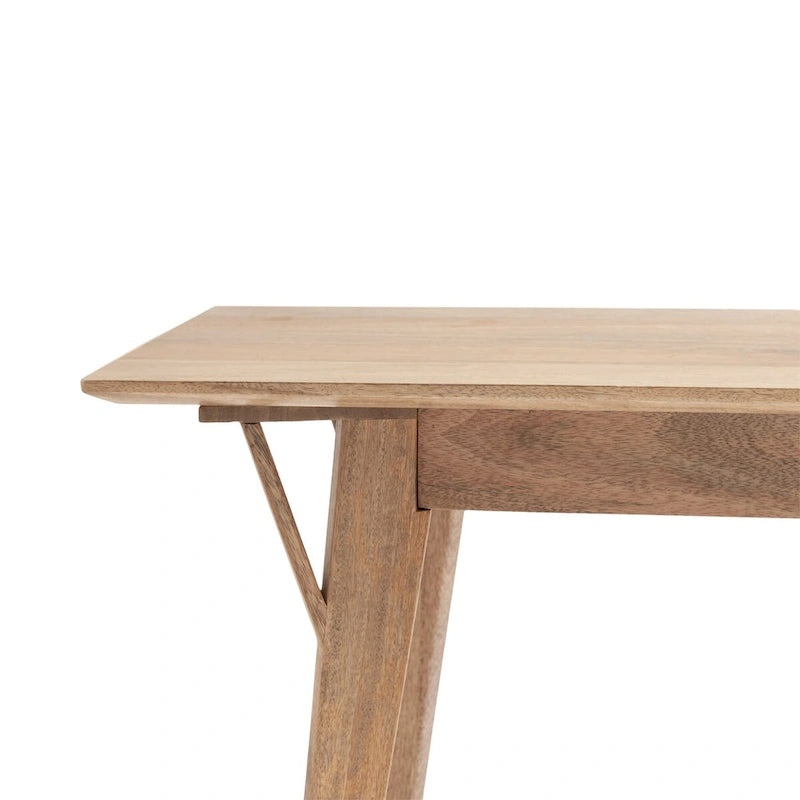 Banc en bois Kate and Laurel McCutcheon