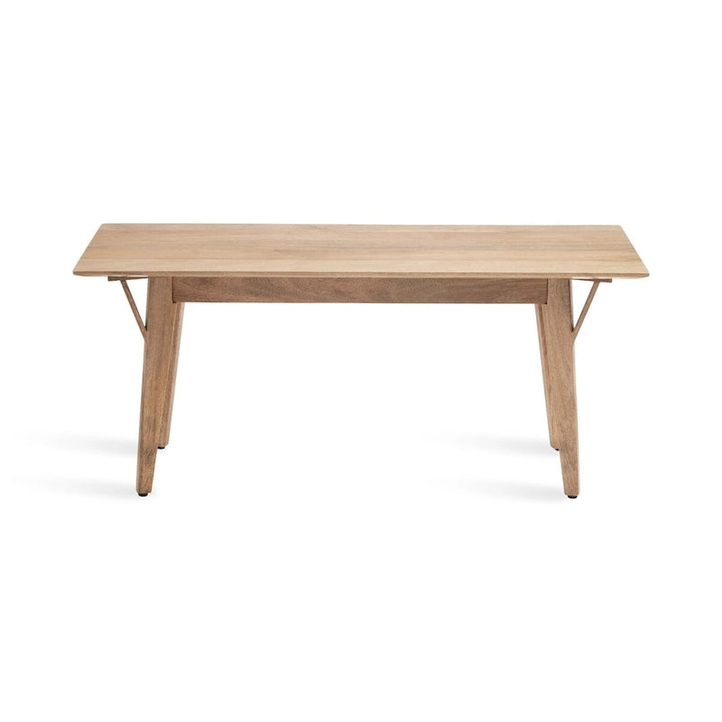 Banc en bois Kate and Laurel McCutcheon