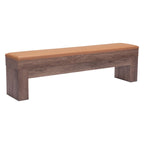 Lot de 2 bancs de rangement Lac Vieux marron - S.O.
