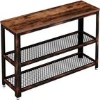 3-Tier Shoe Rack - 39.4D x 13.8W x 16.5H