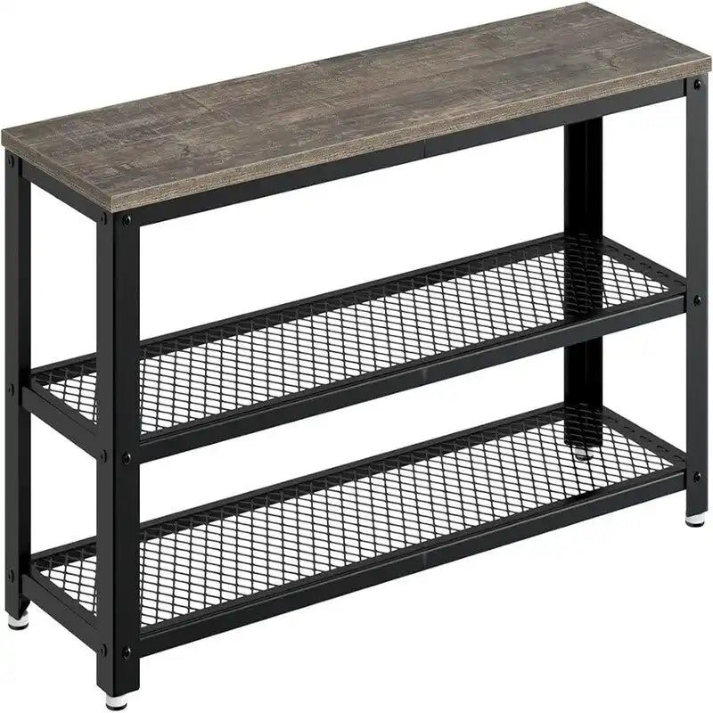 Étagère à chaussures à 3 niveaux - 39,4P x 13,8L x 16,5H