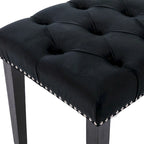 Banc ottoman capitonné rembourré, banc de salle à manger en velours, banc de chambre, repose-pieds, tabouret d'appoint pour entrée, salle à manger